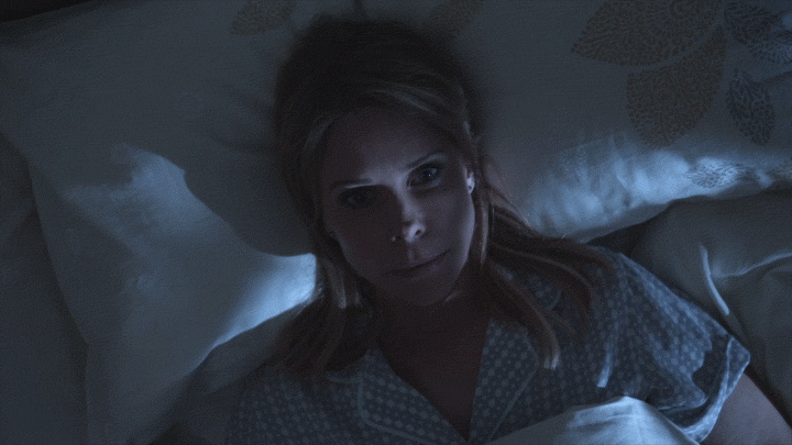 Woman awake at night after another 3am wake-up